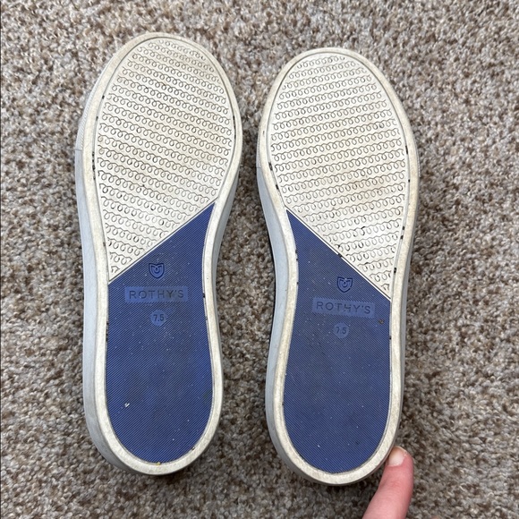 Rothy's The Sneaker Grey Camo Size 7.5 - Picture 5 of 6